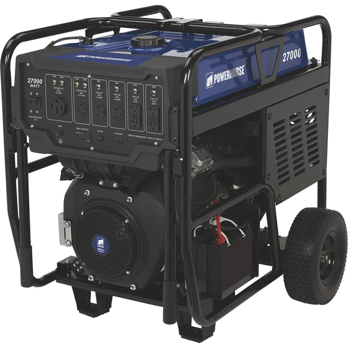 Powerhorse® Generator with Electric Start - 27,000 Surge Watts, 18,000 Rated Watts